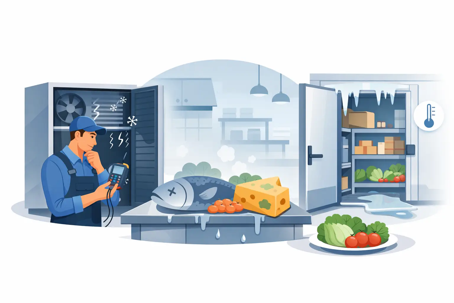 Top Refrigeration Faults in Restaurants