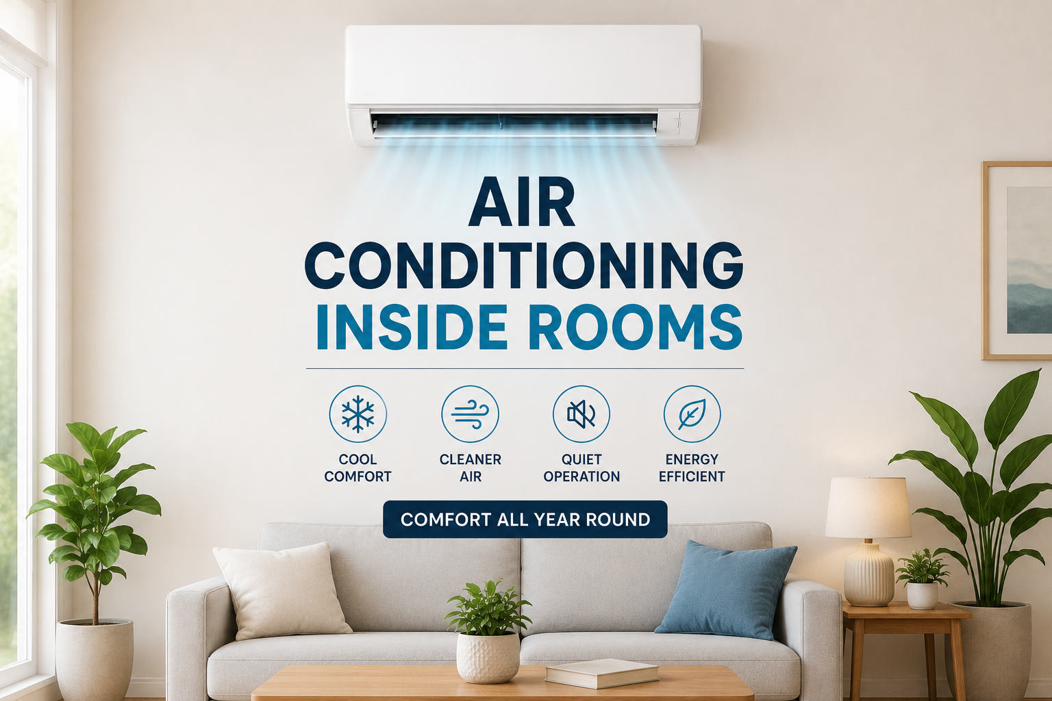 Air Conditioning Inside Rooms