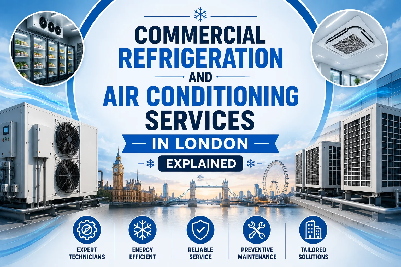 Commercial Refrigeration and Air Conditioning Services in London Explained