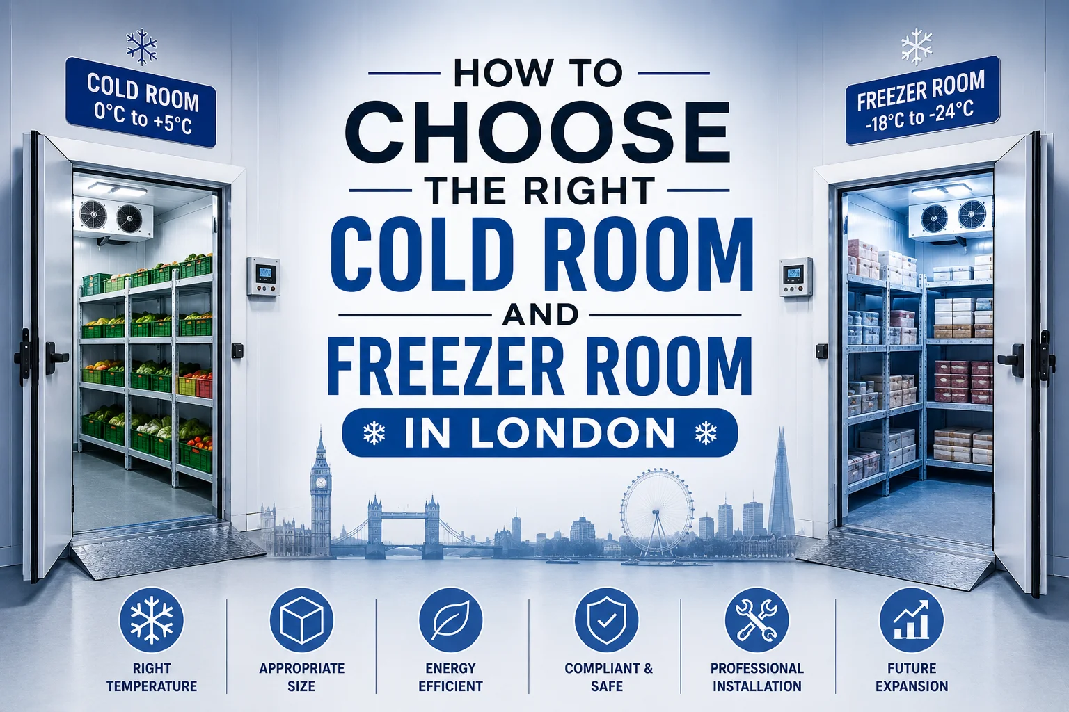 How to Choose the Right Cold Room and Freezer Room in London