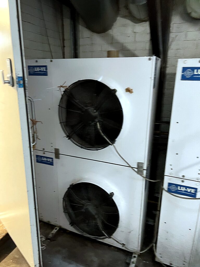 LU-VE condensing units in a plant area
